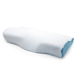 TOPINSTOCK Memory Foam Pillow 1 Pack Neck Pillow Queen Size Bed Pillow for Sleeping Honeycomb