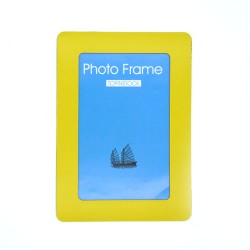 TOPINSTOCK 4" x 6" Magnetic Picture Frame Yellow Color