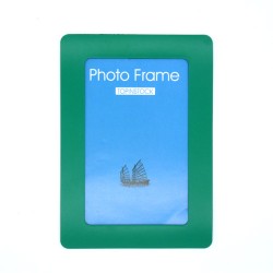 TOPINSTOCK 4" x 6" Magnetic Photograph Frame Green Color