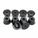 Round Rubber Feet with Steel Washer Built-in Pack of 10 (D40x30xH22mm)