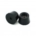 Small Round Taper Rubber Feet with Metal Washer Inside Pack of 10(D14x11xH9mm)