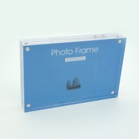 TOPINSTOCK 4 x 6 Inch Clear Acrylic Photo Frame
