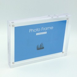 TOPINSTOCK 5 x 7 Inch Transparent Acrylic Picture Frame